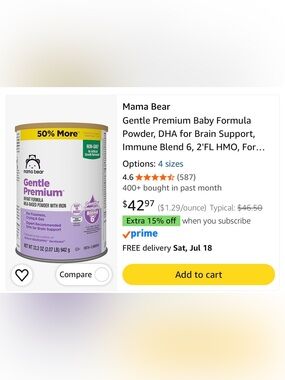 mama bear Gentle Premium